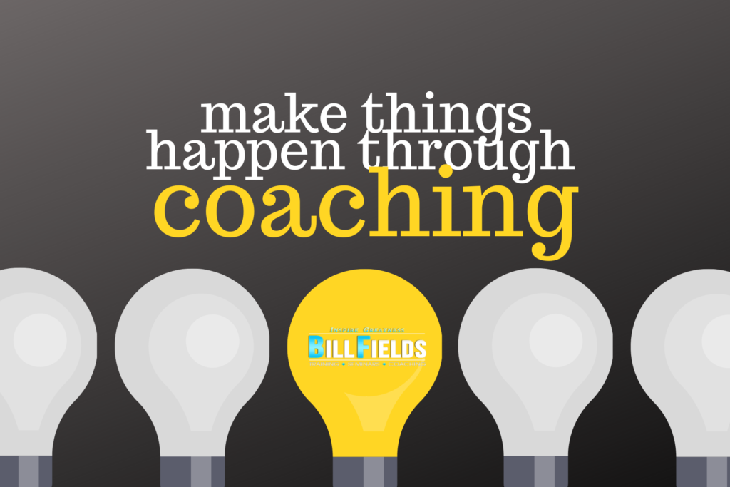 Make Things Happen Through Coaching