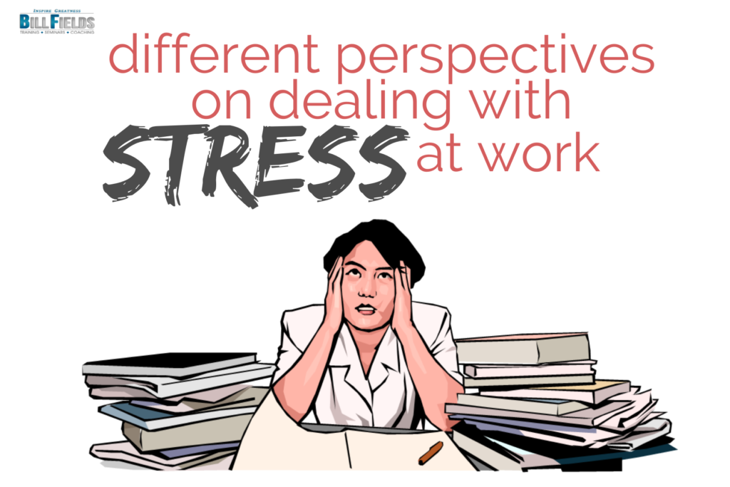 Different Perspectives on Dealing with Stress at Work