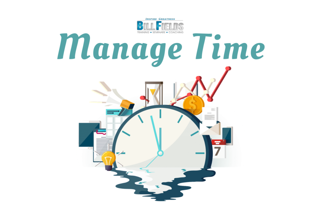 manage time